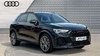 Audi Q3 35 TFSI Black Edition 5dr S Tronic [20" Alloy]