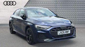 Audi A3 1.5 TFSI e 204 Black Edition 5dr S Tronic