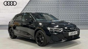 Audi A3 1.5 TFSI e 204 Black Edition 5dr S Tronic