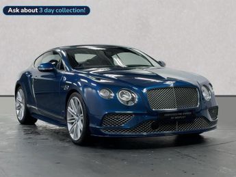 Bentley Continental 6.0 W12 Gt Speed Coupe 2Dr Petrol Auto 4Wd Euro 6 (635 Ps)
