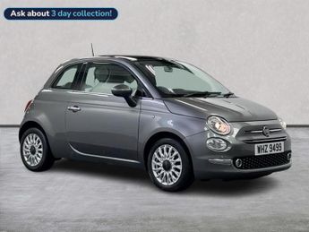 Fiat 500 1.2 Lounge Hatchback 3Dr Petrol Manual Euro 6 (S/S) (69 Bhp)