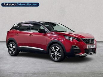 Peugeot 3008 1.6 Bluehdi Gt Line Suv 5Dr Diesel Manual Euro 6 (S/S) (120 Ps)