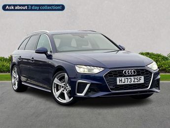 Audi A4 40 Tfsi 204 S Line 5Dr S Tronic [Tech Pack]