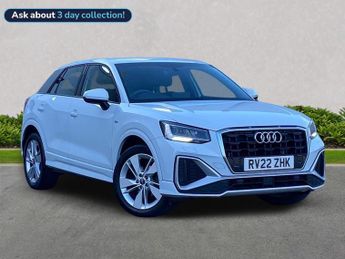 Audi Q2 1.0 Tfsi 30 S Line Suv 5Dr Petrol Manual Euro 6 (S/S) (110 Ps)