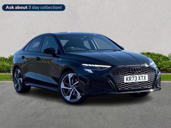 Audi A3 1.5 Tfsi 35 Black Edition Saloon 4Dr Petrol S Tronic Euro 6 (S/S