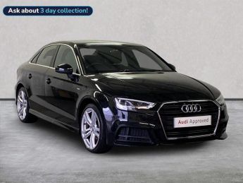 AUDI A3 1.5 Tfsi Cod 35 S Line Saloon 4Dr Petrol S Tronic Euro 6 (S/S) (