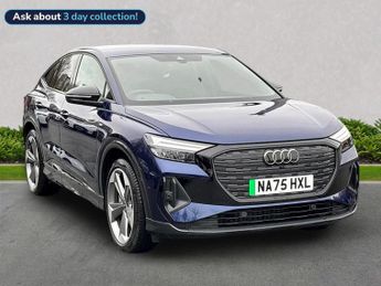 Audi Q4 45 Black Edition Sportback 5Dr Electric Auto 82Kwh (286 Ps)