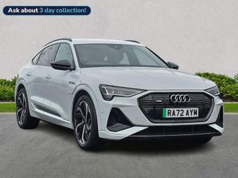 Audi E-Tron 55 Black Edition Sportback 5Dr Electric Auto Quattro 95Kwh (11Kw