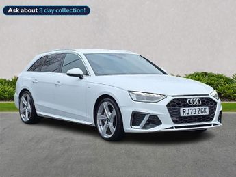 Audi A4 2.0 Tfsi 40 S Line Estate 5Dr Petrol S Tronic Euro 6 (S/S) (204 