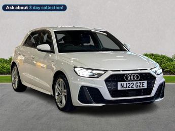 Audi A1 1.0 Tfsi 30 S Line Sportback 5Dr Petrol Manual Euro 6 (S/S) (110