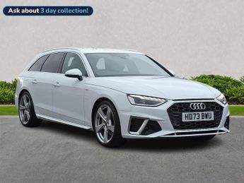 Audi A4 2.0 Tfsi 40 S Line Estate 5Dr Petrol S Tronic Euro 6 (S/S) (204 