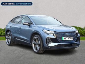 Audi Q4 45 Black Edition Sportback 5Dr Electric Auto 82Kwh (286 Ps)