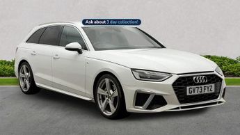 Audi A4 2.0 Tfsi 40 S Line Estate 5Dr Petrol S Tronic Euro 6 (S/S) (204 