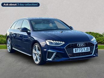 Audi A4 2.0 Tfsi 40 S Line Estate 5Dr Petrol S Tronic Euro 6 (S/S) (204 