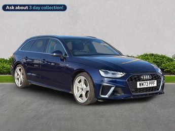Audi A4 2.0 Tfsi 40 S Line Estate 5Dr Petrol S Tronic Euro 6 (S/S) (204 