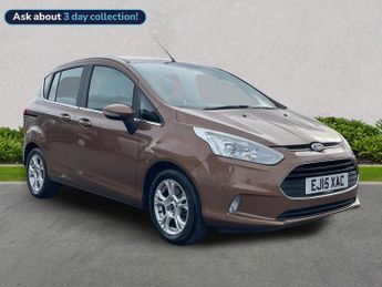Ford B Max 1.6 Zetec Mpv 5Dr Petrol Powershift Euro 5 (105 Ps)
