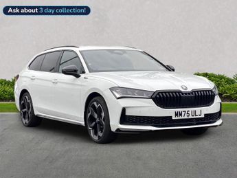 Skoda Superb 1.5 Tsi Iv 25.7Kwh Sportline Estate 5Dr Petrol Plug-In Hybrid Ds