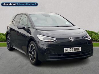 VOLKSWAGEN ID.3 Pro 58Kwh Family Hatchback 5Dr Electric Auto (145 Ps)