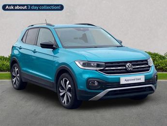 Volkswagen T-Cross 1.0 Tsi Black Edition Suv 5Dr Petrol Manual Euro 6 (S/S) (95 Ps)