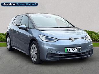 VOLKSWAGEN ID.3 Pro Performance 58Kwh Family Hatchback 5Dr Electric Auto (204 Ps