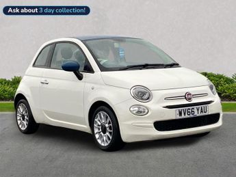 Fiat 500 1.2 Eco Pop Star Hatchback 3Dr Petrol Manual Euro 6 (S/S) (69 Bh