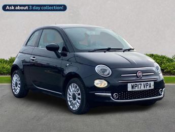 Fiat 500 1.2 Lounge Hatchback 3Dr Petrol Manual Euro 6 (S/S) (69 Bhp)