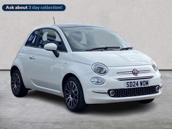 Fiat 500 1.0 Mhev Top Hatchback 3Dr Petrol Manual Euro 6 (S/S) (70 Bhp)