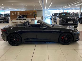JAGUAR F-TYPE 5.0 V8 R-Dynamic Black Convertible 2Dr Petrol Auto Euro 6 (S/S) 