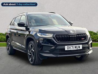 Skoda Kodiaq 2.0 Tsi Vrs Suv 5Dr Petrol Dsg 4Wd Euro 6 (S/S) (7 Seat) (245 Ps