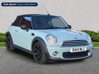 MINI Convertible 1.6 One Convertible 2Dr Petrol Manual Euro 6 (98 Ps)