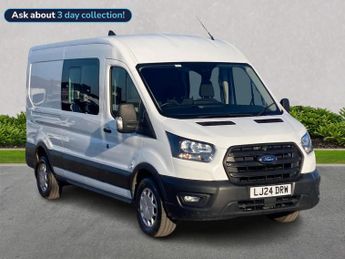 Ford Transit 2.0 350 Ecoblue Trend Crew Van Double Cab 5Dr Diesel Manual L3 H