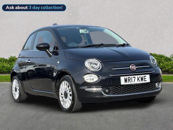 Fiat 500 1.2 Lounge Hatchback 3Dr Petrol Manual Euro 6 (S/S) (69 Bhp)
