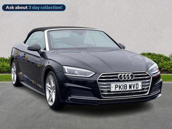 Audi A5 2.0 Tfsi S Line Convertible 2Dr Petrol Manual Euro 6 (S/S) (190 