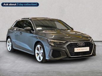 Audi A3 1.5 Tfsi 35 S Line Sportback 5Dr Petrol S Tronic Euro 6 (S/S) (1