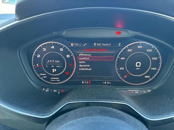 AUDI TT 2.0 Tfsi 40 Sport Coupe 3Dr Petrol S Tronic Euro 6 (S/S) (197 Ps