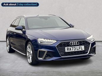 Audi A4 2.0 Tfsi 40 S Line Estate 5Dr Petrol S Tronic Euro 6 (S/S) (204 