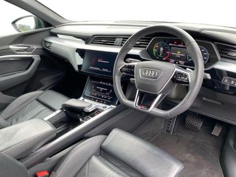 AUDI E-TRON 300Kw 55 Quattro 95Kwh Black Ed 5Dr Auto [C+S]