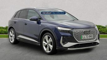 AUDI Q4 40 S Line Suv 5Dr Electric Auto 82Kwh (204 Ps)