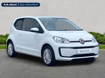 Volkswagen Up 1.0 Up! Hatchback 3Dr Petrol Manual Euro 6 (S/S) (60 Ps)