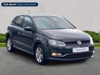 Volkswagen Polo 1.0 Match Edition Hatchback 5Dr Petrol Manual Euro 6 (S/S) (60 P