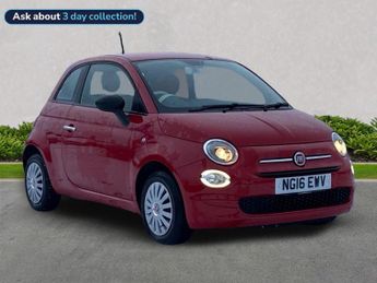 Fiat 500 1.2 Pop Hatchback 3Dr Petrol Manual Euro 6 (S/S) (69 Bhp)
