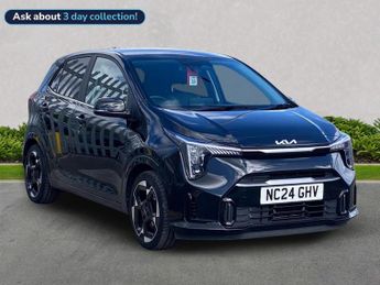 Kia Picanto 1.0 3 Hatchback 5Dr Petrol Manual Euro 6 (S/S) (62 Bhp)