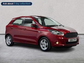 Ford Ka 1.2 Ti-Vct Zetec Hatchback 5Dr Petrol Manual Euro 6 (S/S) (70 Ps