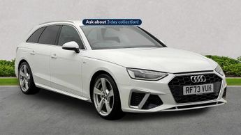 Audi A4 2.0 Tfsi 40 S Line Estate 5Dr Petrol S Tronic Euro 6 (S/S) (204 