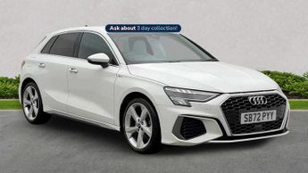 Audi A3 1.5 Tfsi 35 S Line Sportback 5Dr Petrol S Tronic Euro 6 (S/S) (1