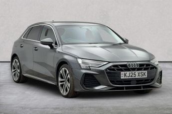 Audi A3 1.5 Tfsi 30 S Line Sportback 5Dr Petrol S Tronic Euro 6 (S/S) (1