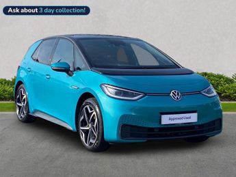 VOLKSWAGEN ID.3 150Kw Tour Pro S 77Kwh 5Dr Auto