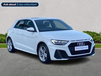 Audi A1 1.0 Tfsi 25 S Line Sportback 5Dr Petrol Manual Euro 6 (S/S) (95 