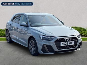 Audi A1 1.0 Tfsi 30 S Line Sportback 5Dr Petrol Manual Euro 6 (S/S) (116