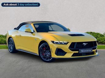 Ford Mustang 5.0 V8 Gt Convertible 2Dr Petrol Selshift Euro 6 (446 Ps)
